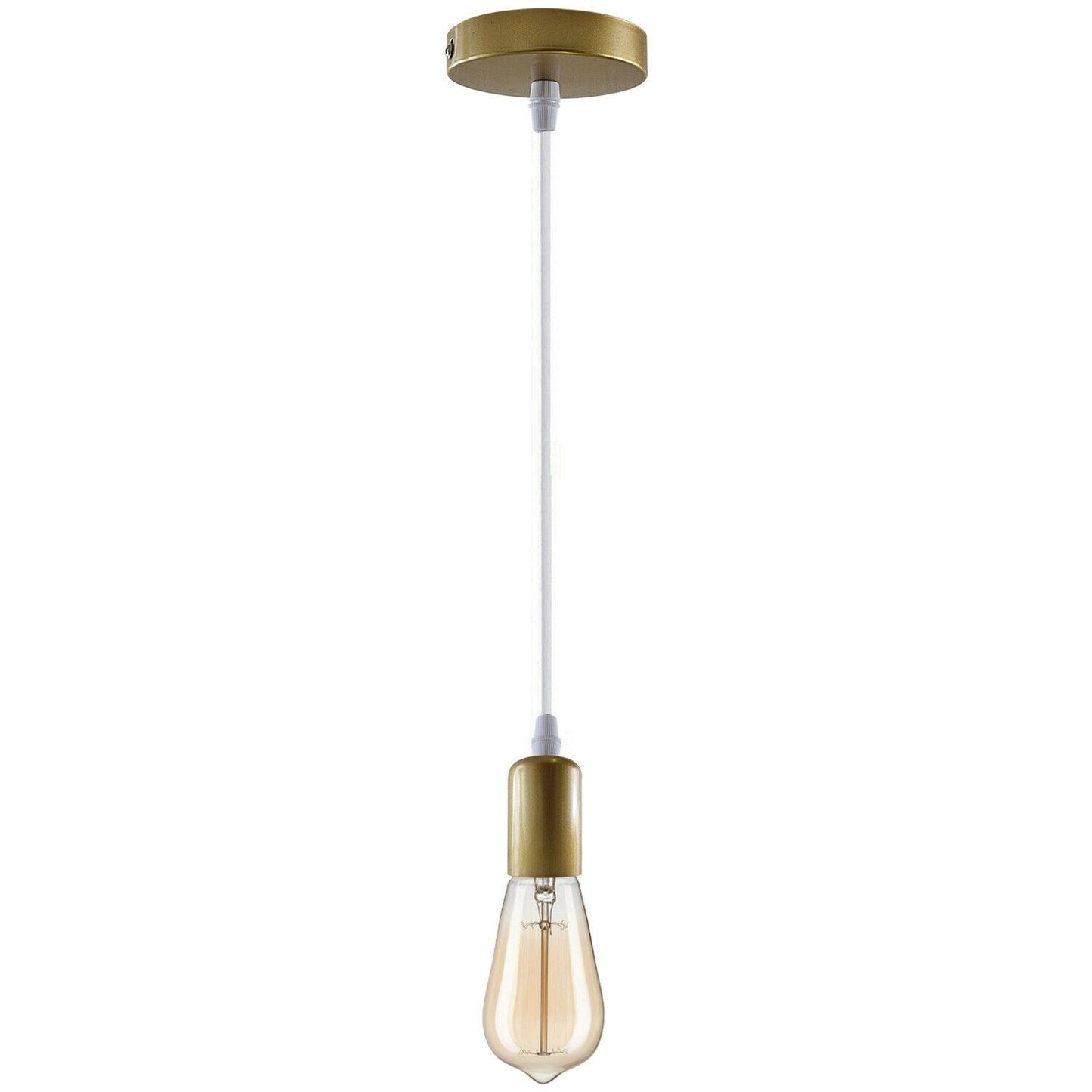 Modern Retro E27 Ceiling Pendant Holder Indoor Hanging Suspension Light Fitting Set~1206