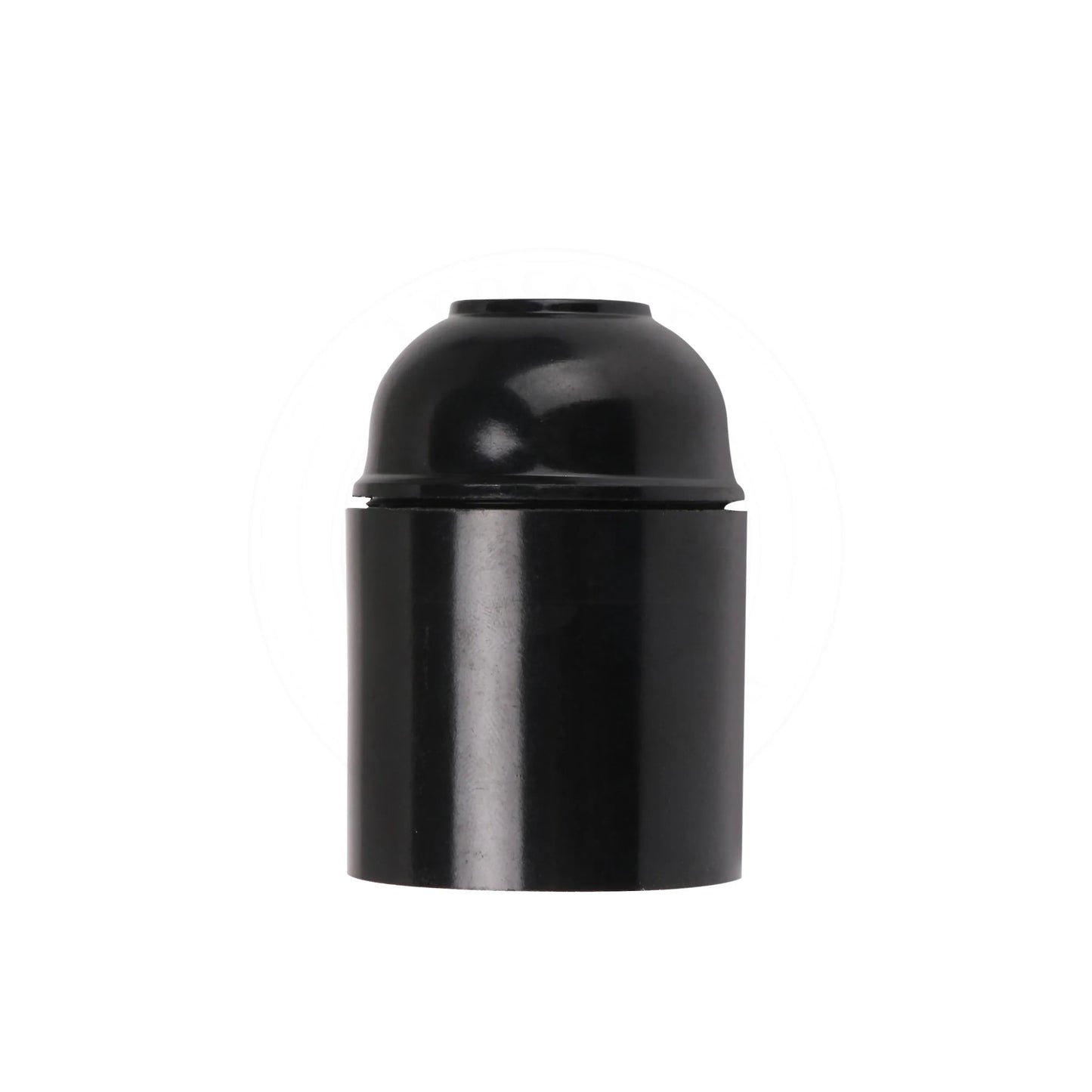 3Pack E27 Light Bulb Pendant Socket Holder,Screw Black Plastic Lamp holder~4386