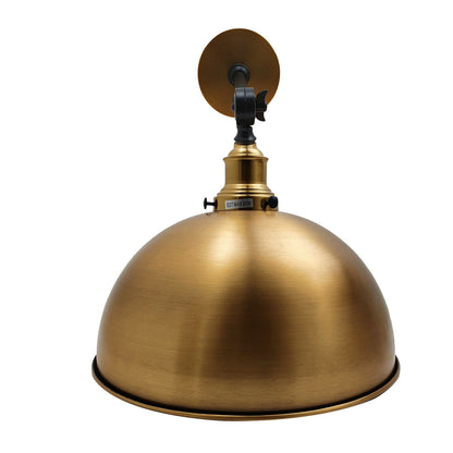 Vintage Style Adjustable Yellow Brass Wall Lights Sconce Lamp Fitting Kit~2474