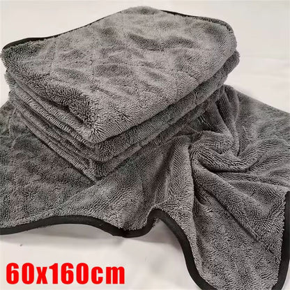 1200GSM Microfiber Twist Car Drying Towel