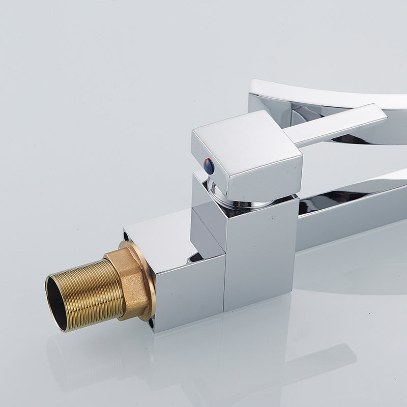 Waterfall Electroplated Basin Faucet