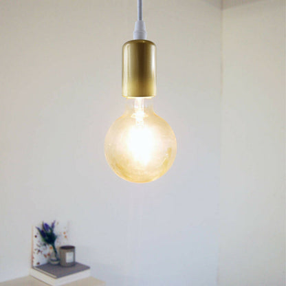 Modern Retro E27 Ceiling Pendant Holder Indoor Hanging Suspension Light Fitting Set~1206