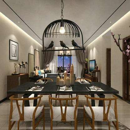 Industrial Bird Cage Ceiling Chandelier Loft Pendant Light ~3151